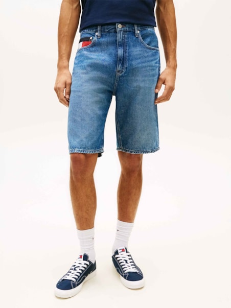 Bermuda Otis Lavagem Escura Regular Fit