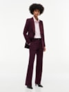 Blazer Tuxedo Slim Fit de Botão Único