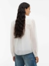 Blusa com Laço em Georgette Crinkle