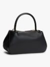 Bolsa Baguette Satchel com Alça de Mão e Transversal Removível