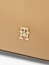 Bolsa Baguette Satchel com Alça de Mão e Transversal Removível
