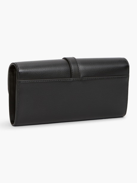 Bolsa Carteira com Fivela e Alça de Corrente
