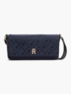Bolsa Crossover Jacquard com Monograma