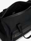 Bolsa Duffel com Logo e Texturas Mistas