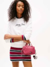 Bolsa Mini Crossover City Logo Metal Tommy Jeans