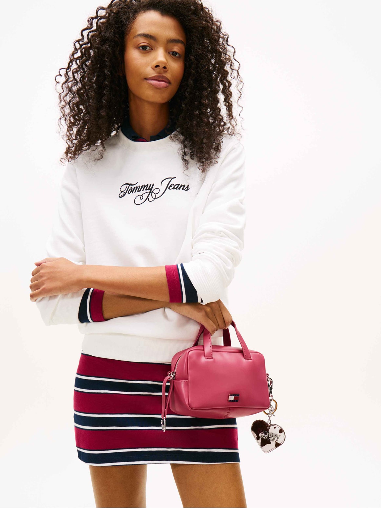 Bolsa Mini Crossover City Logo Metal Tommy Jeans