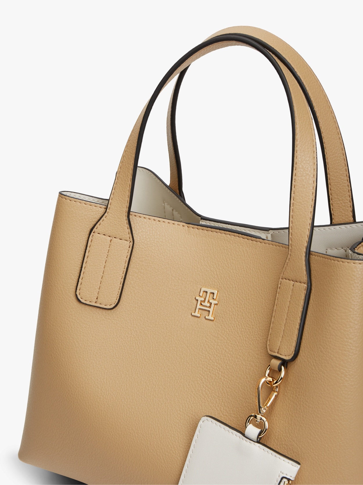 Bolsa Mini Hilfiger Icon com Alça de mão e Transversal Removível