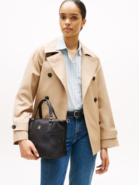 Bolsa Poppy Tote Pequena em Nylon