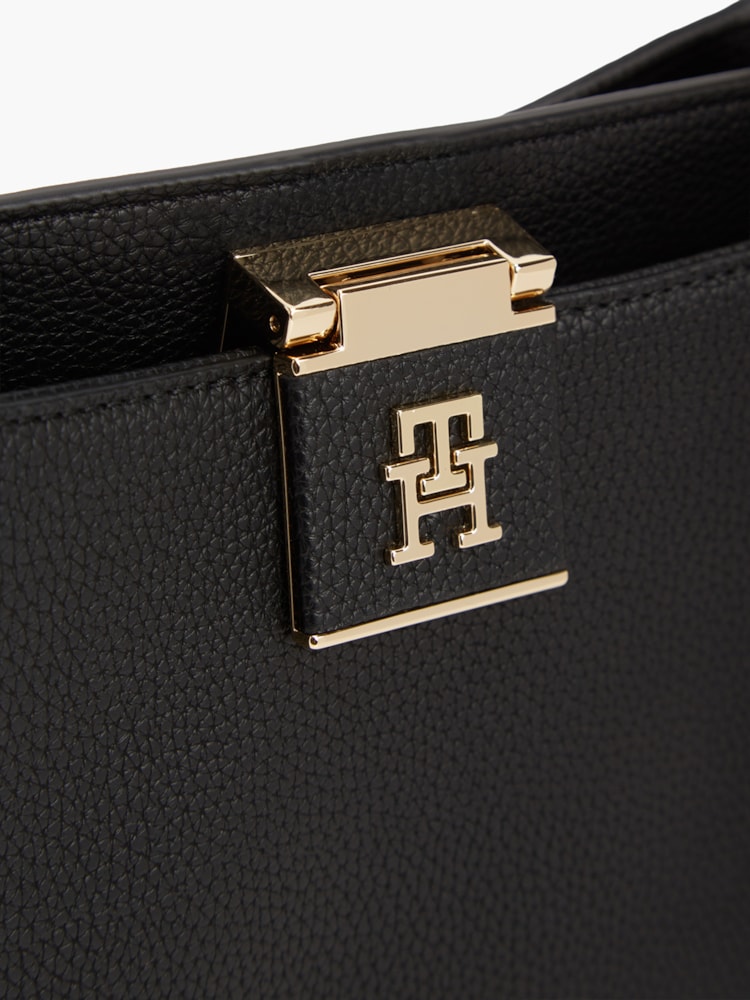 Bolsa Th Monogram Pebble Grain