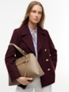 Bolsa Tote com Alça e Fivela