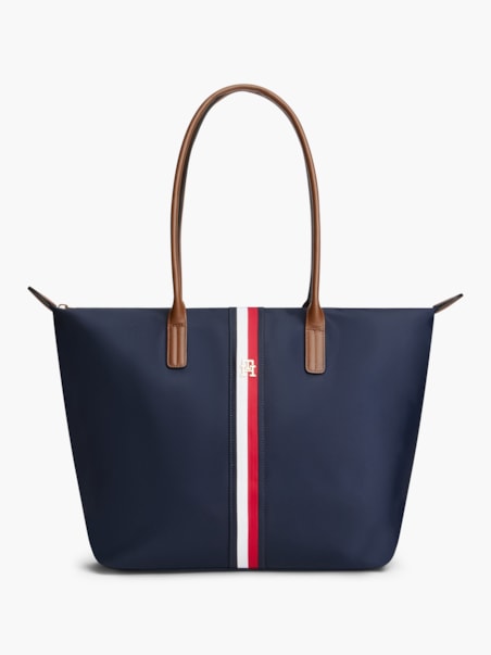 Bolsa Tote Popette com Listras Global Stripe