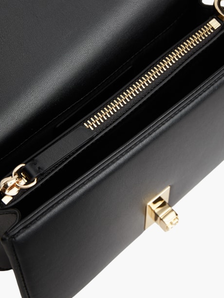 Bolsa Transversal com Alça de Corrente e Monograma Th Heritage