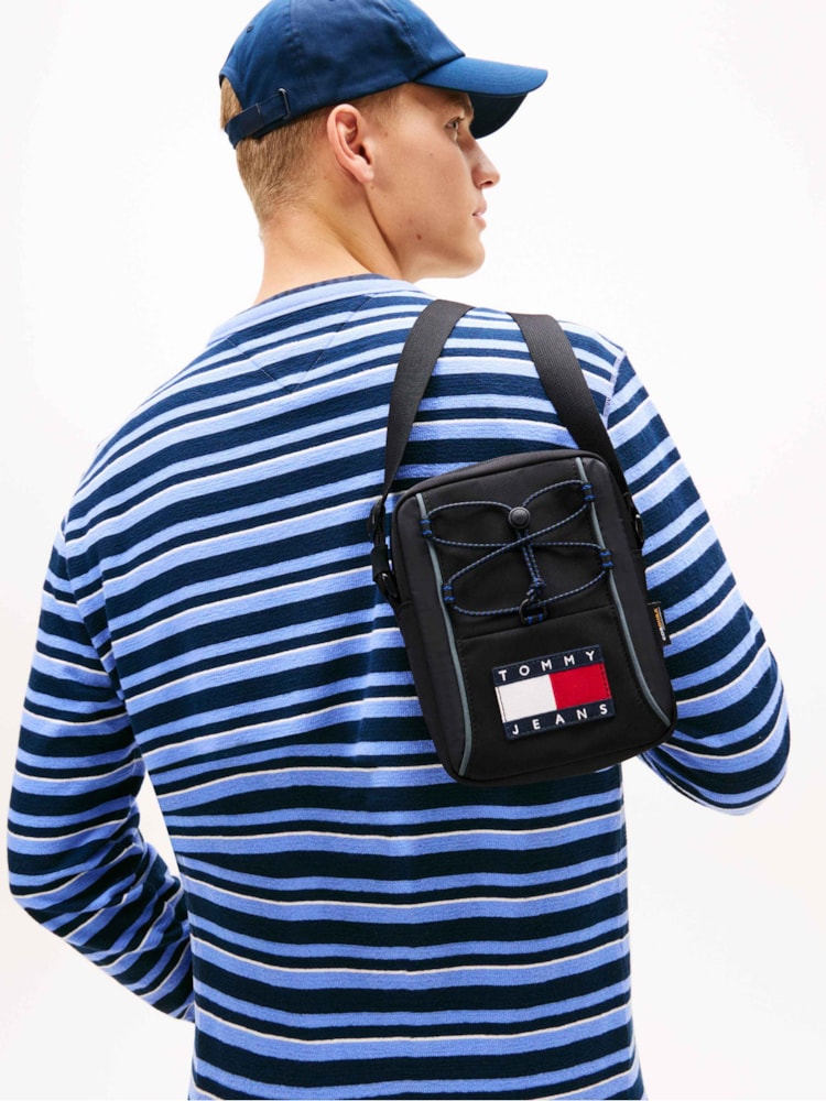 Bolsa Transversal de Archive Detalhe de Elástico Tommy Jeans