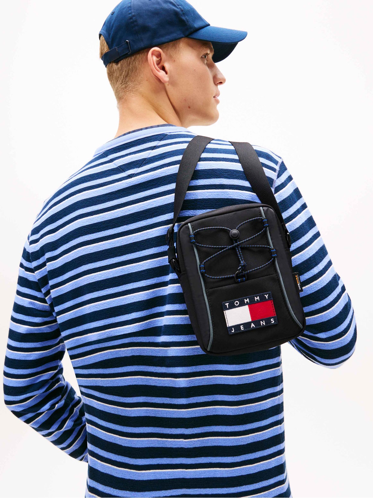 Bolsa Transversal de Archive Detalhe de Elástico Tommy Jeans