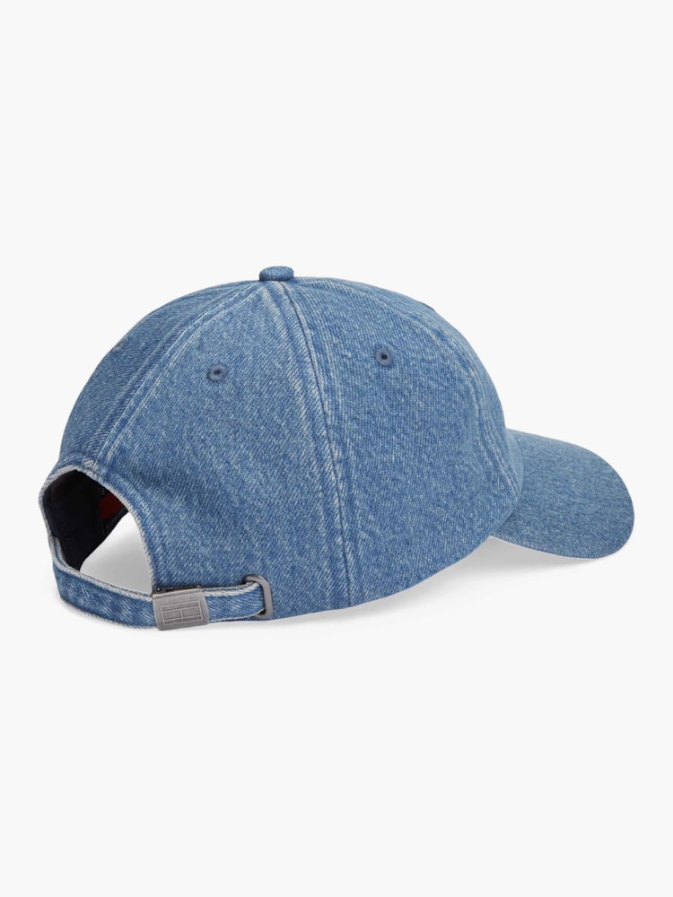 Boné de beisebol Heritage Tonal Logo em jeans