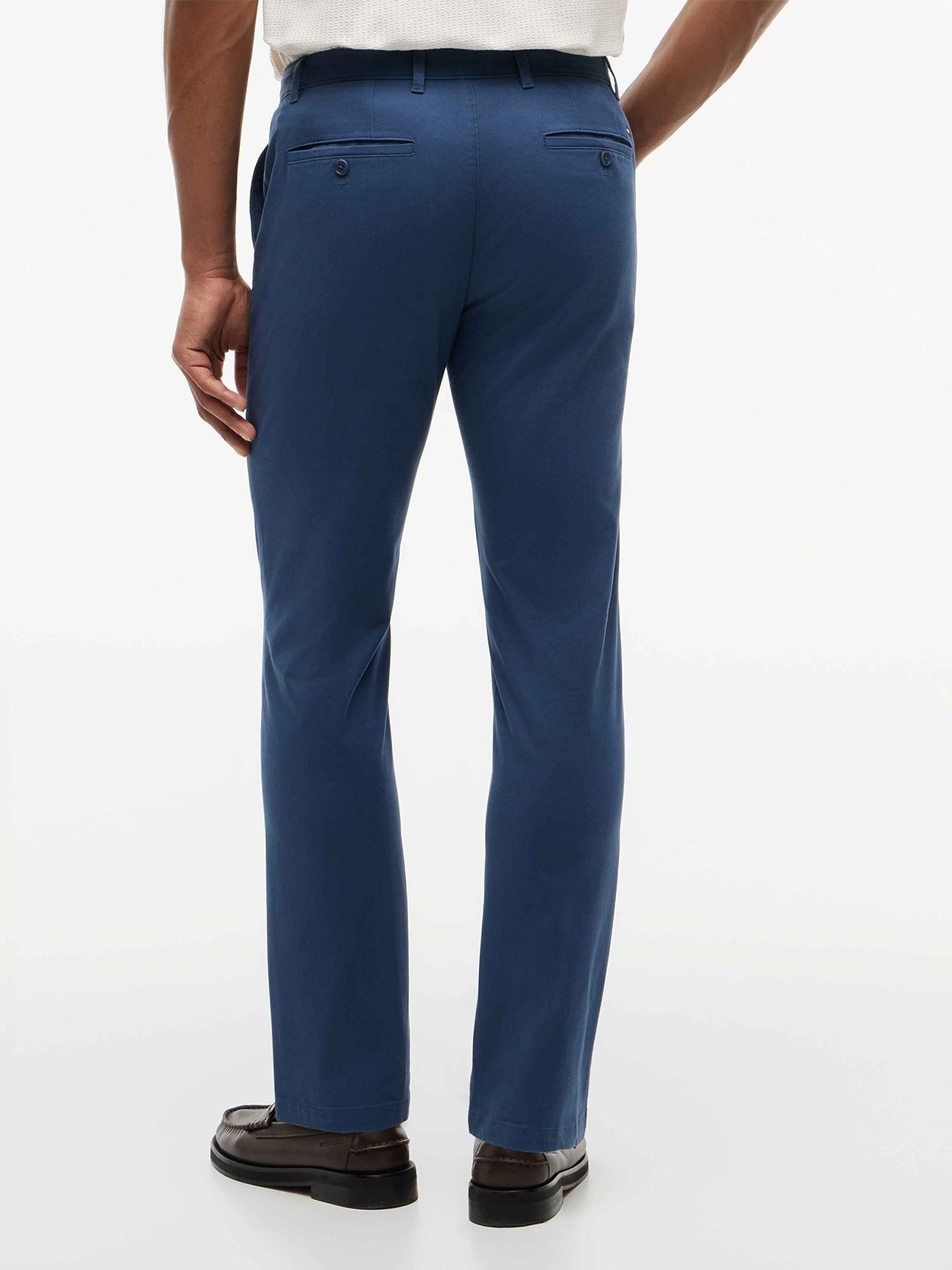 Calça Chino Denton em Sarja Reta