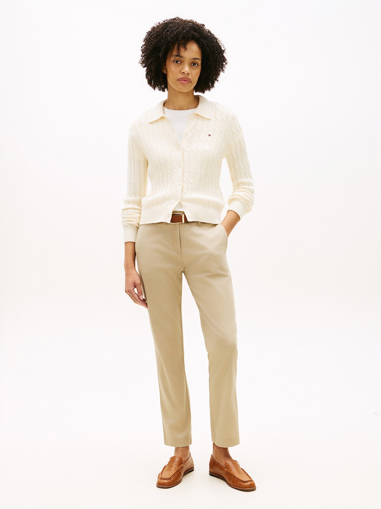 Calça Chino Twill Slim