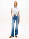Calça Cleo Cintura Média Bootcut