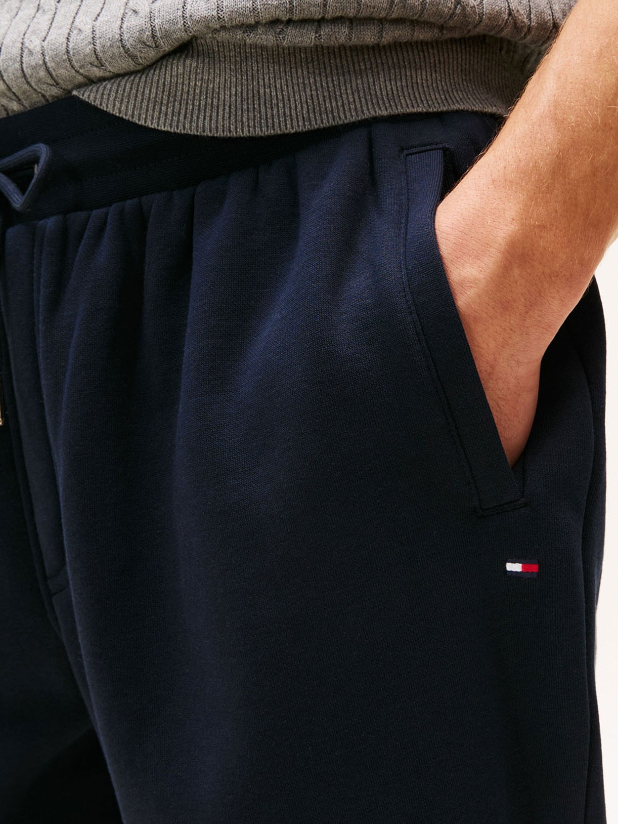 Calça de Moletom com Logo e Bandeira