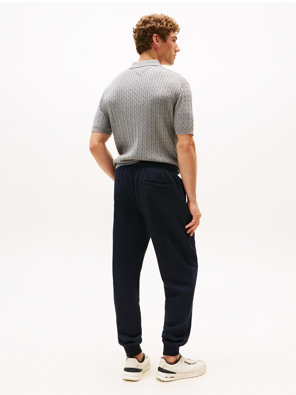 Calça de Moletom com Logo e Bandeira