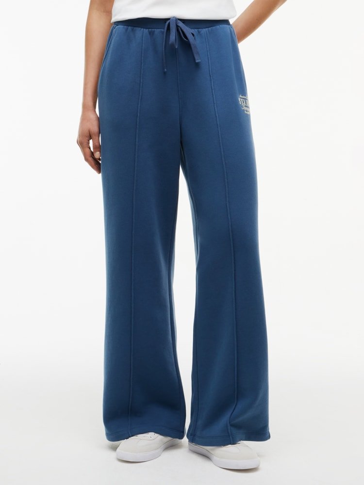 Calça de Moletom Straight Fit