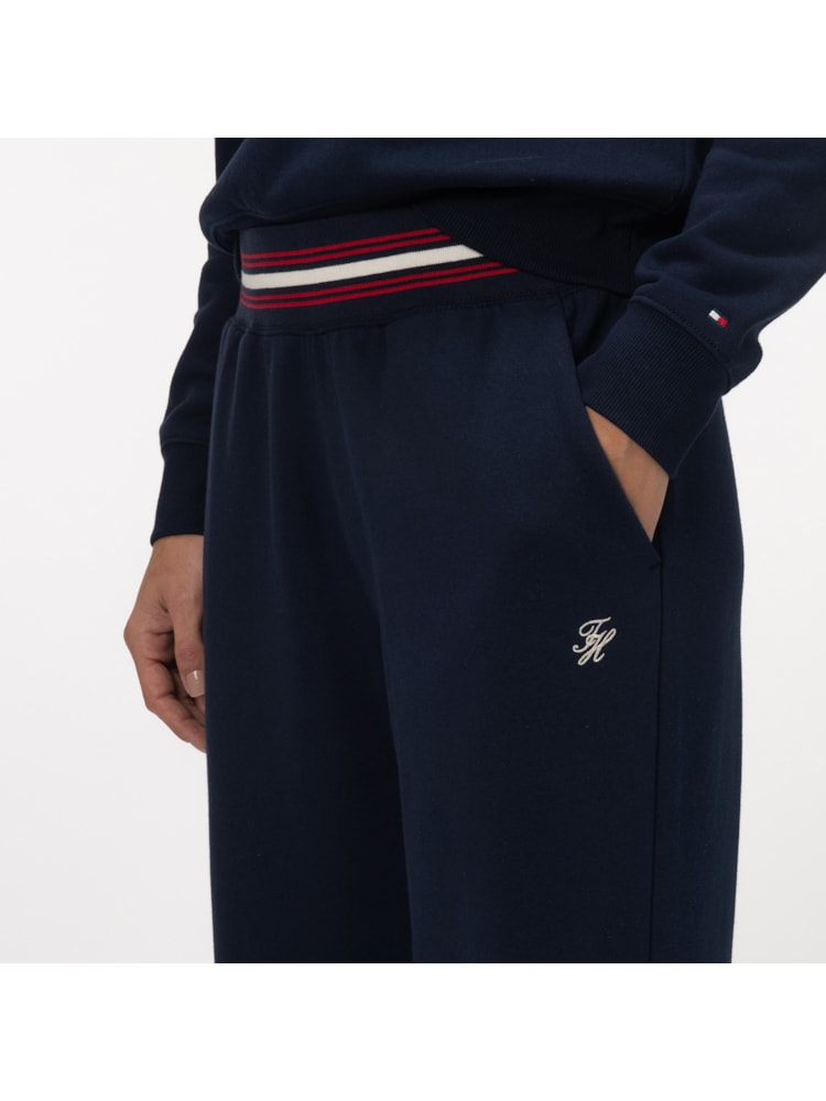 Calça Global Stripe Wide Leg Track