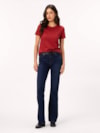 Calça Jeans Bootcut Clássica
