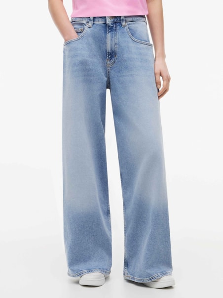 Calça Jeans Charlie Loose Cintura Média