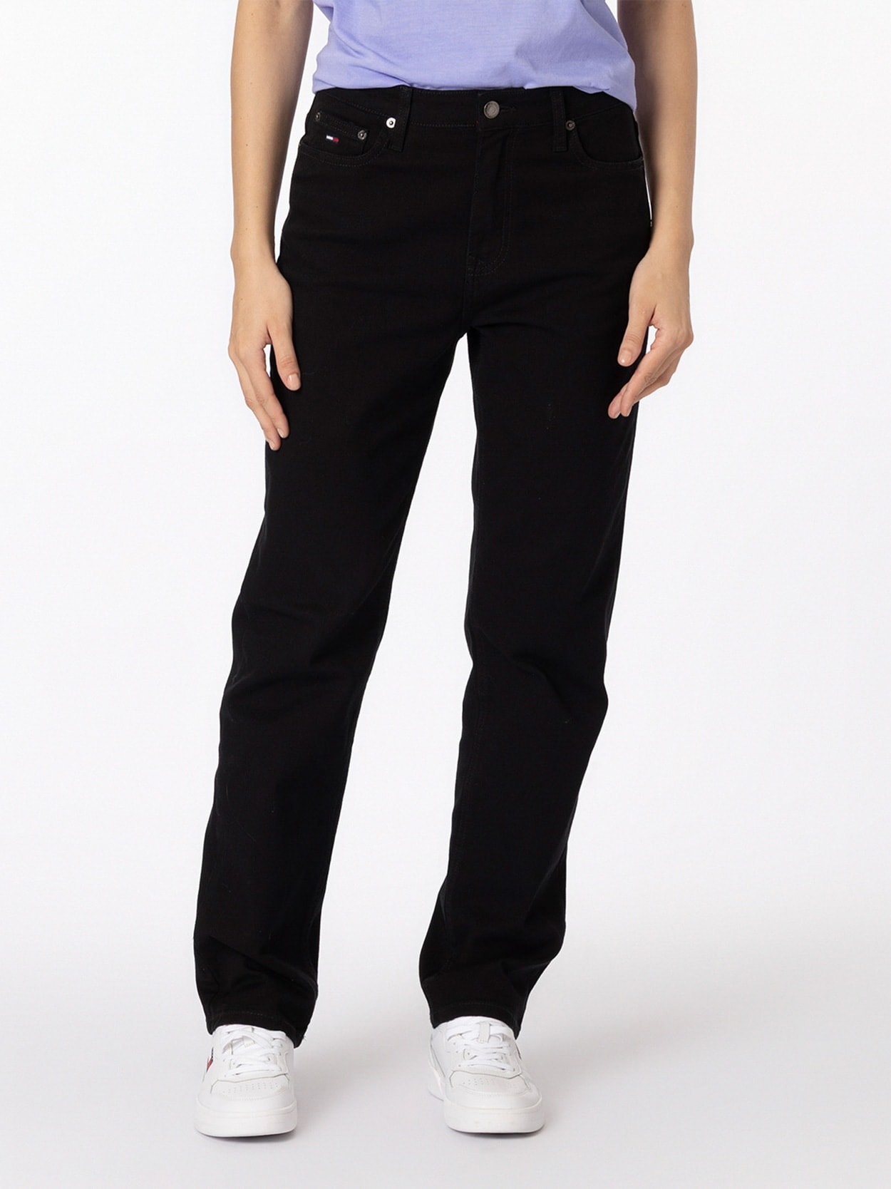 Calça Jeans Cintura Média Slim