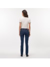 Calça Jeans Slim de Cintura Média