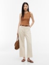 Calça Jeans Wide Leg Cintura Alta