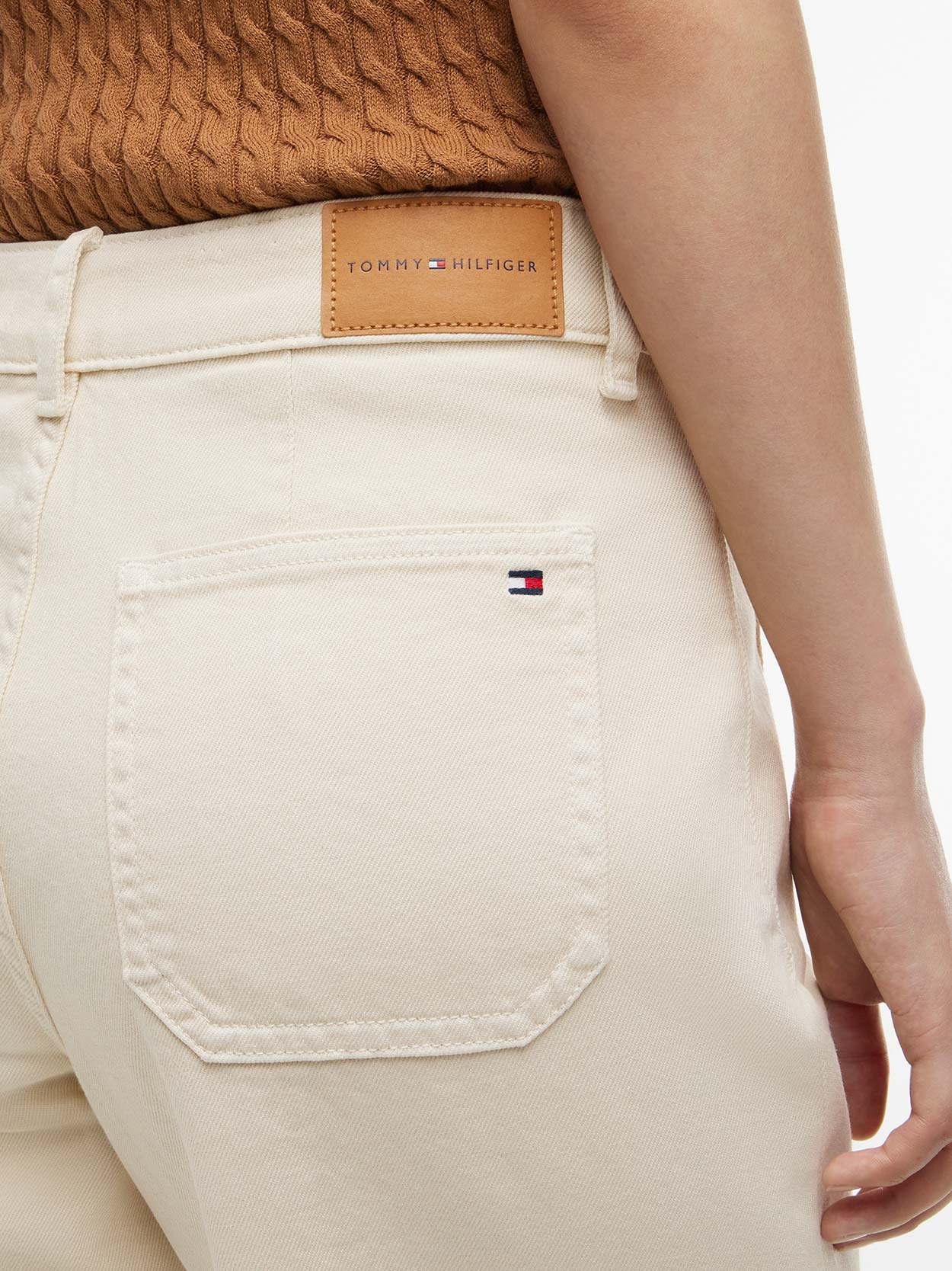 Calça Jeans Wide Leg Cintura Alta