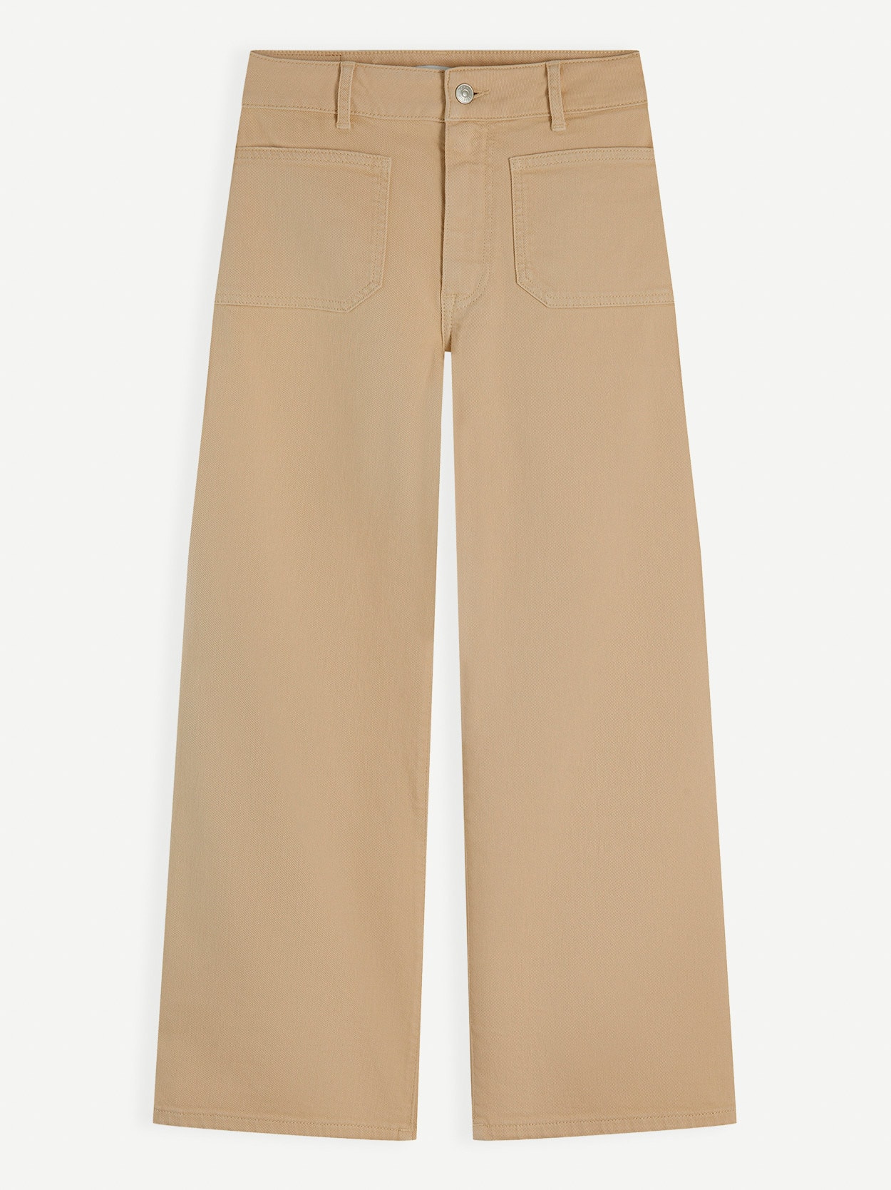 Calça Jeans Wide Leg Cintura Alta