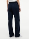 Calça Jogger Reta com Cordão e Logo