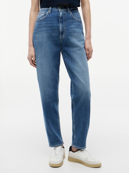 Calça Mom Jeans Cintura Ultra Alta