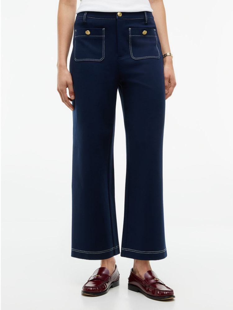 Calça Ponte Top Costura Aparente