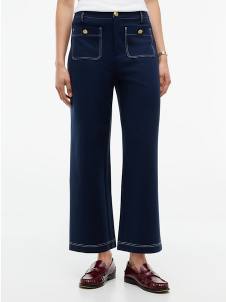 Calça Ponte Top Costura Aparente