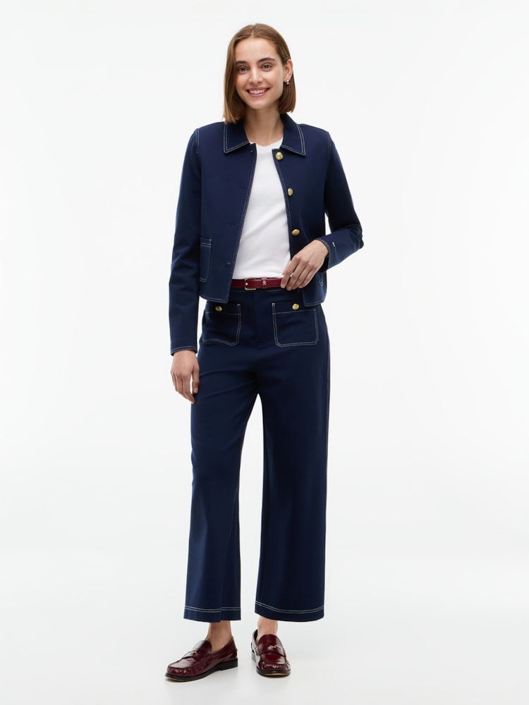 Calça Ponte Top Costura Aparente