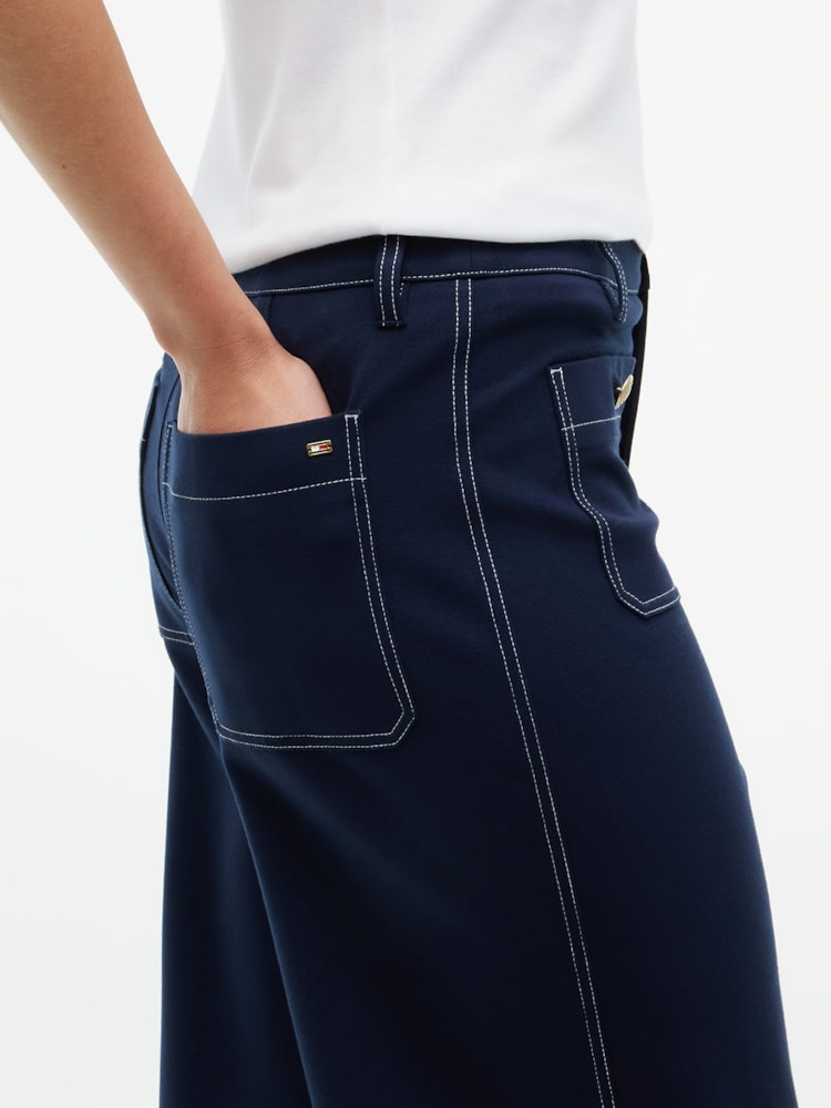 Calça Ponte Top Costura Aparente