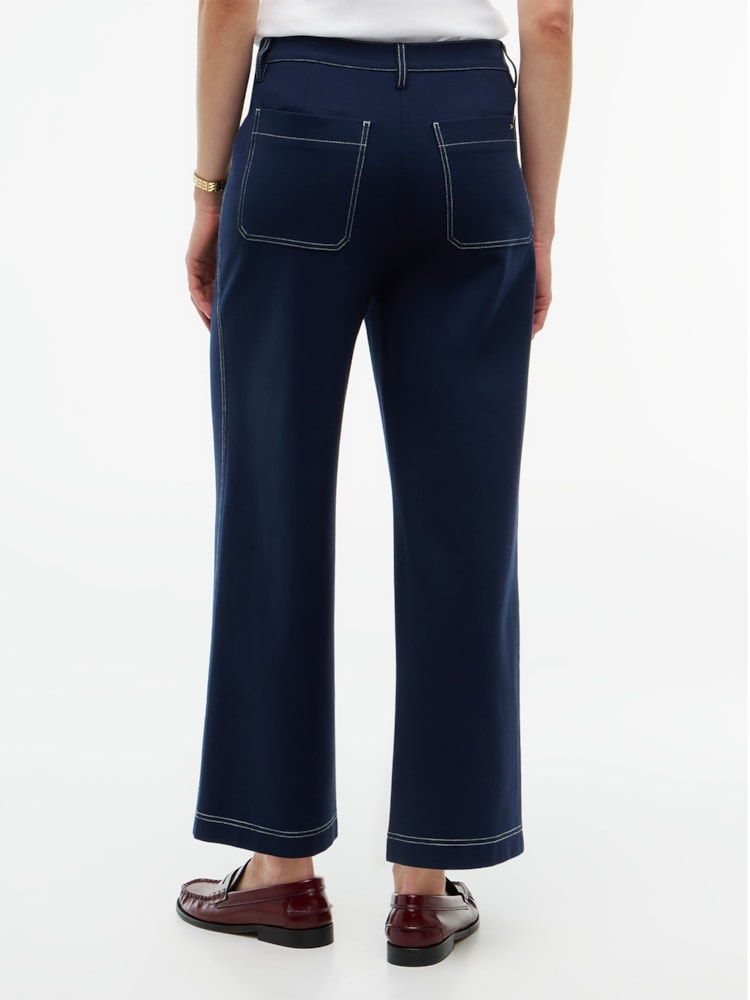 Calça Ponte Top Costura Aparente