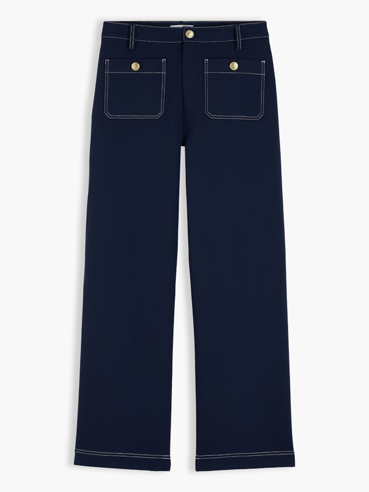 Calça Ponte Top Costura Aparente