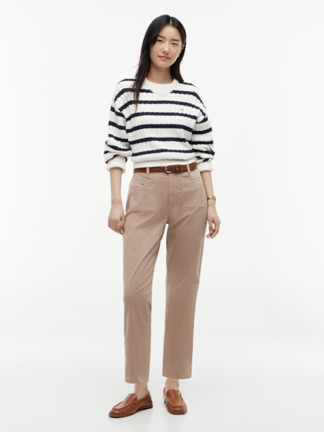 Calça Tommy Hilfiger em Sarja com Bolsos