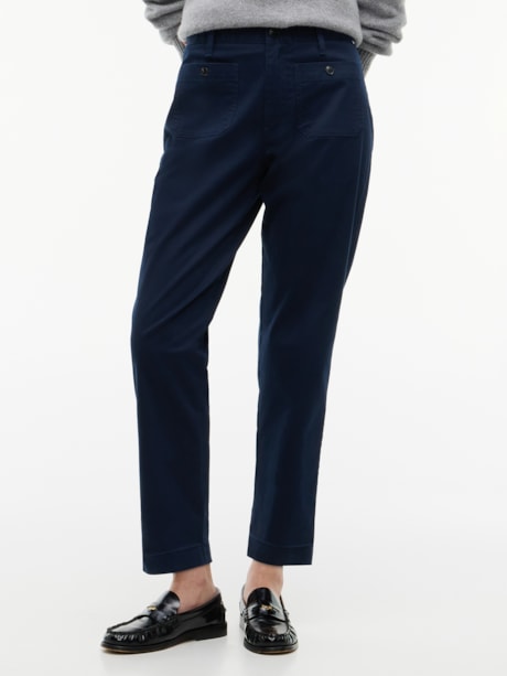 Calça Tommy Hilfiger em Sarja com Bolsos