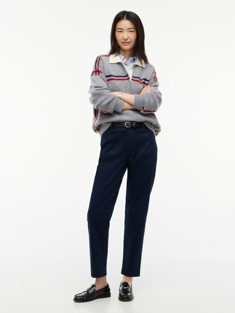 Calça Tommy Hilfiger em Sarja com Bolsos