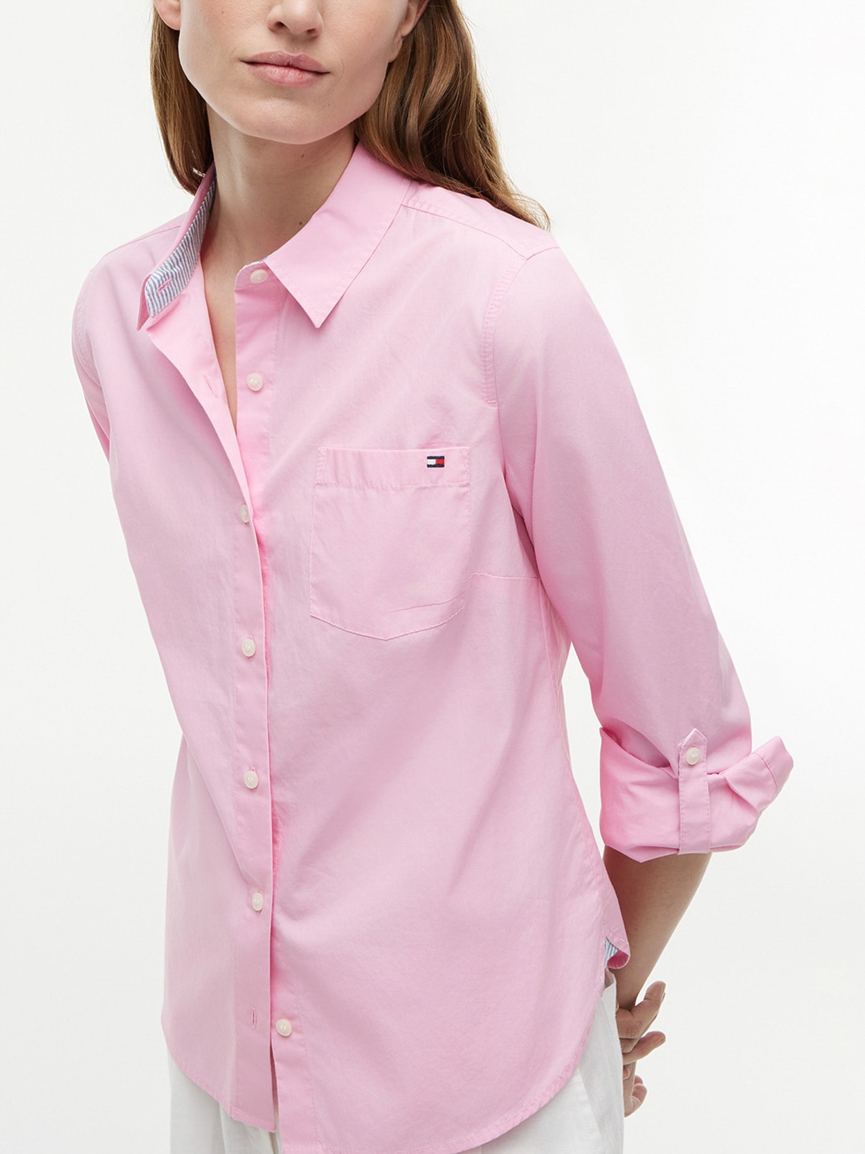 Camisa Classic Poplin Roll-Tab