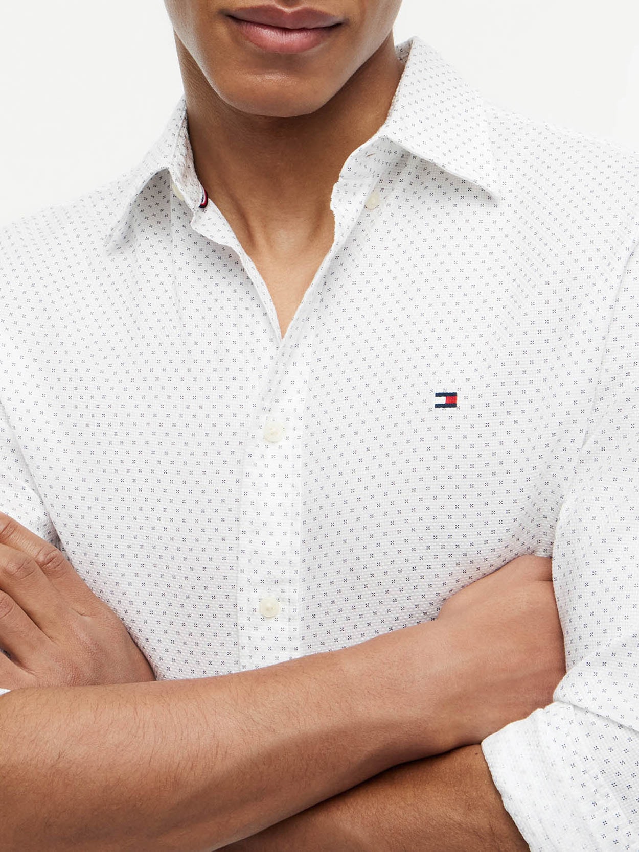 Camisa Flex Popeline Mini Print