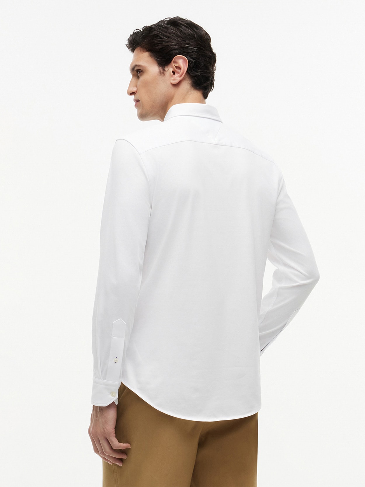 Camisa Interlock Performance Manga Longa Slim
