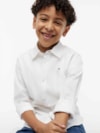 Camisa Liso com Elastano Popeline