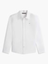 Camisa Liso com Elastano Popeline