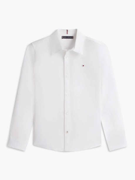 Camisa Liso com Elastano Popeline